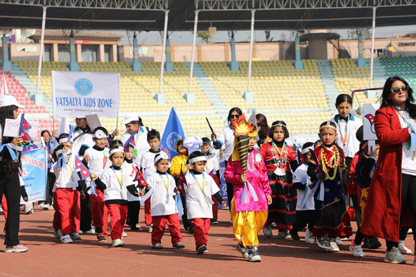 किन्डर ओलम्पिक उत्साहजनक